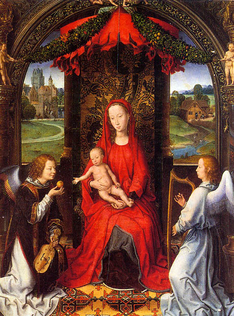 Madonna and Child with Angels